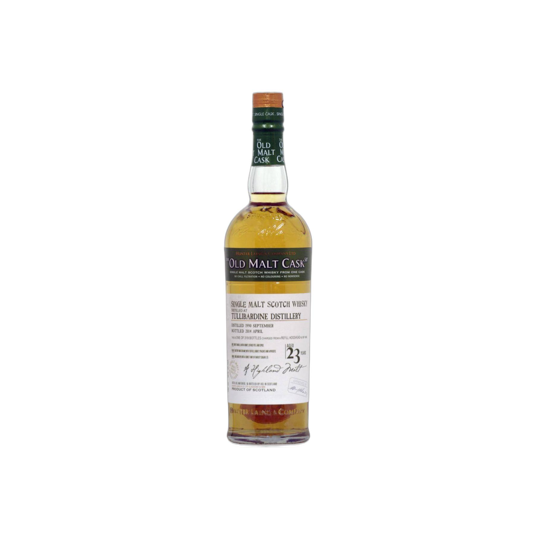 Tullibardine Old Malt Cask 1990 23 Years Single Malt Whisky 2