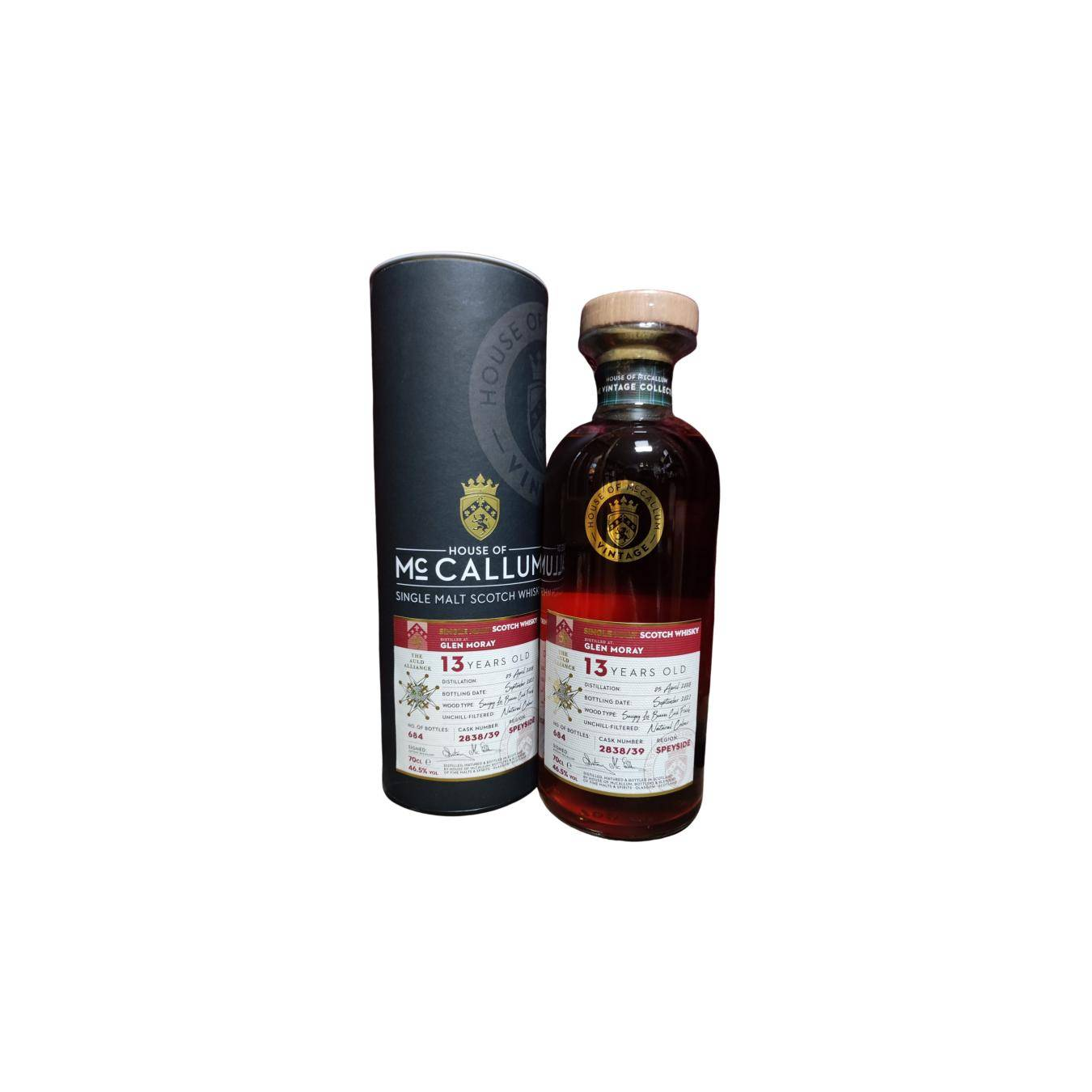 Glen Moray 2008 13 Years Single Malt Whisky 3