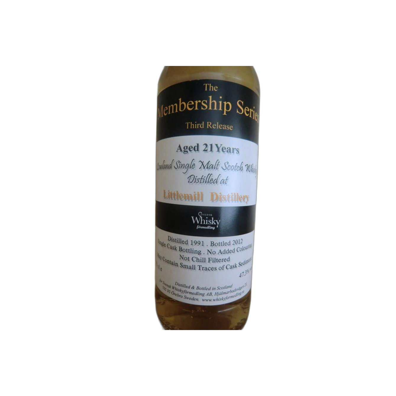 Littlemill 1991 21 Years Single Malt Whisky 2