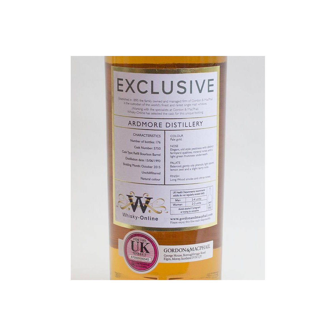 Ardmore 1993 22 Years Single Malt Whisky 2