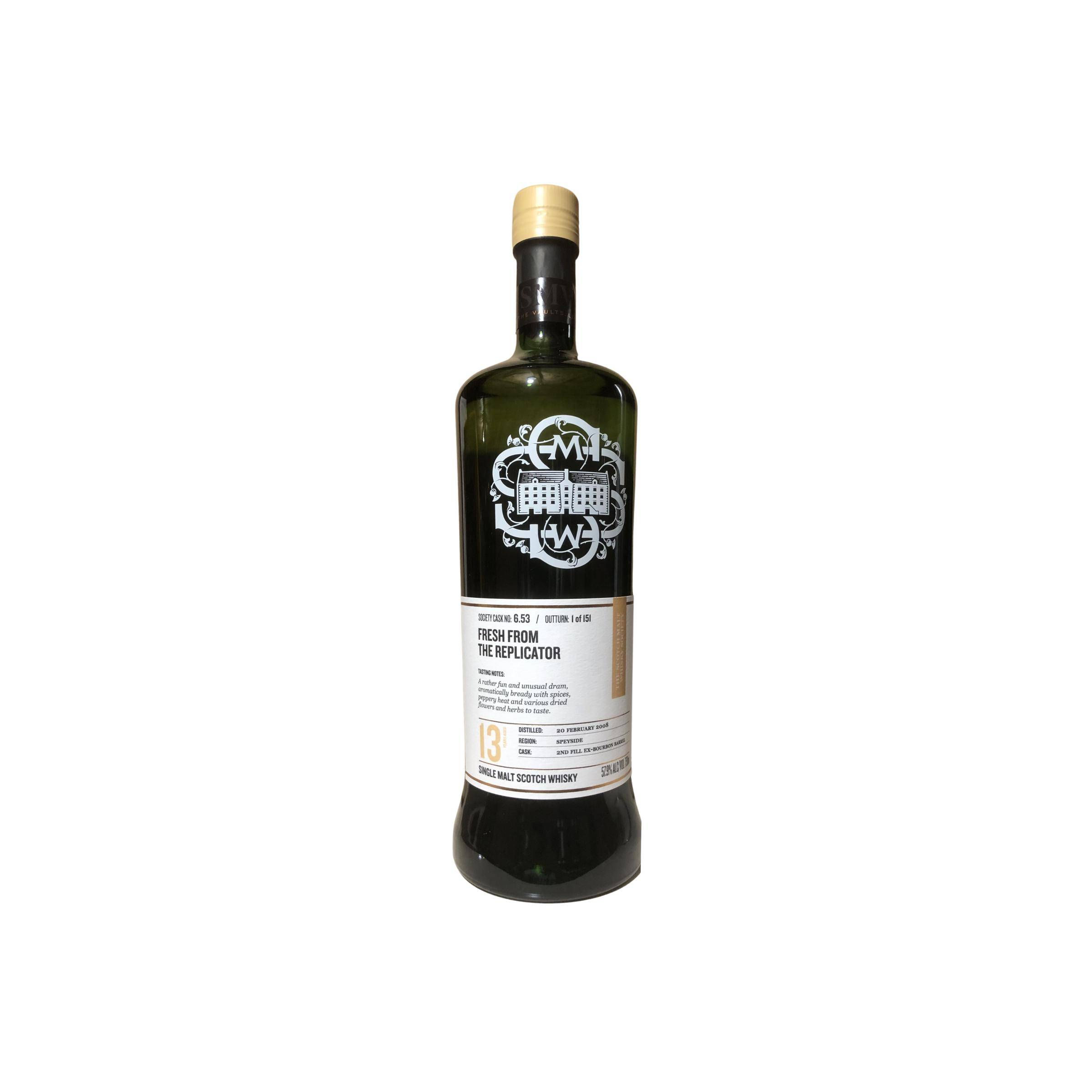 The Scotch Malt Whisky Society 2008 13 Years Single Malt Whisky