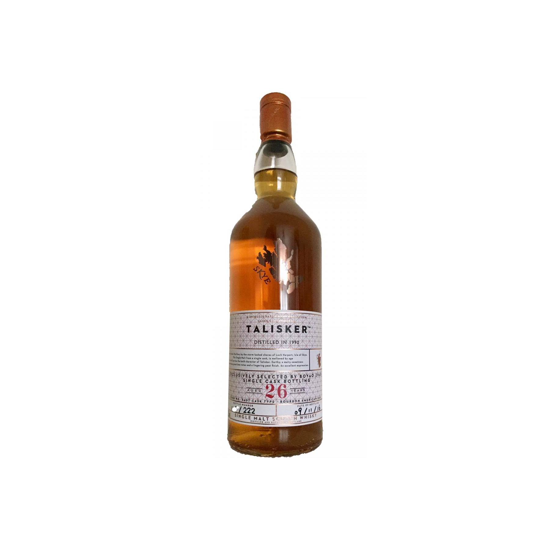 Talisker 1990 26 Years Single Malt Whisky 2
