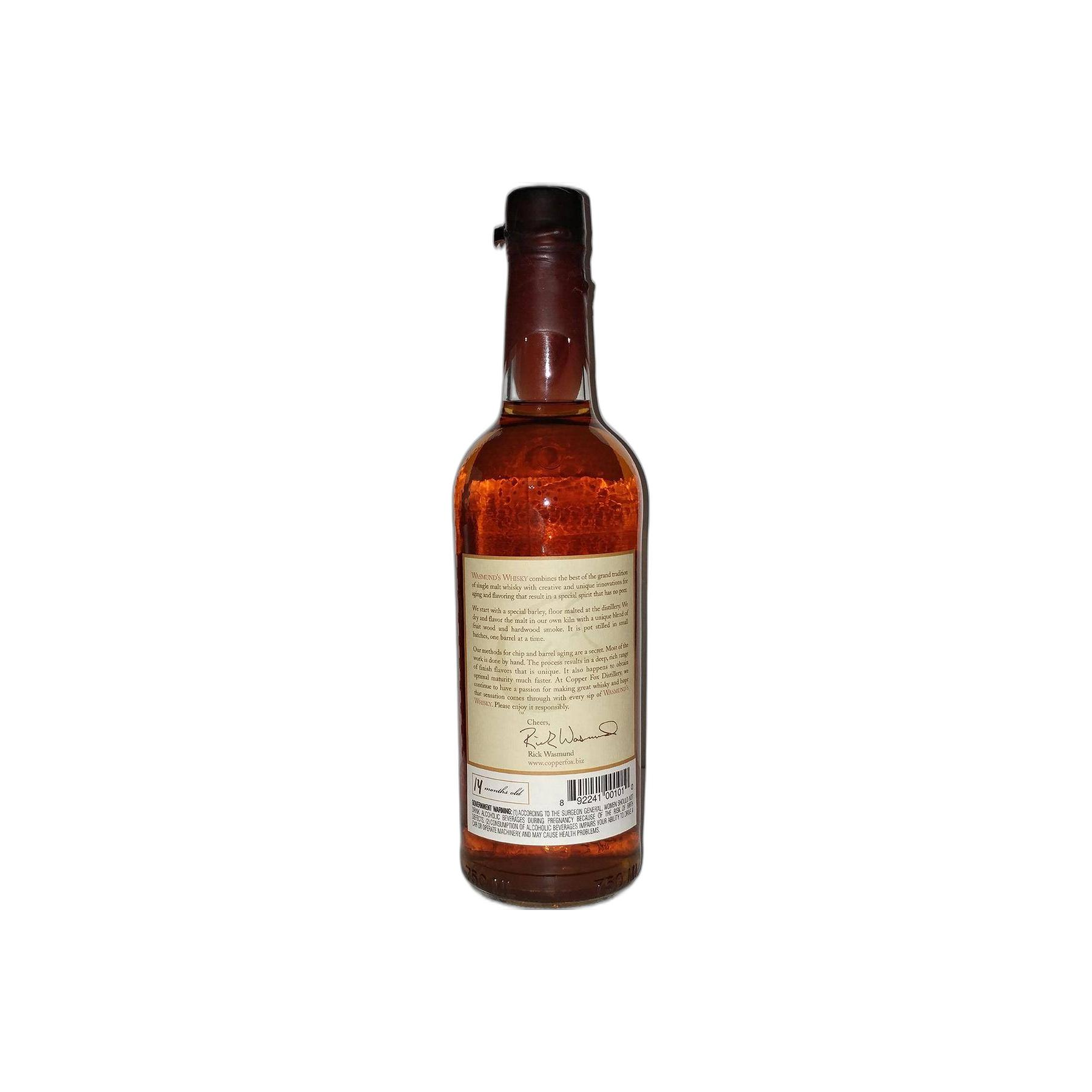 Wasmund's Single Malt Whisky 2