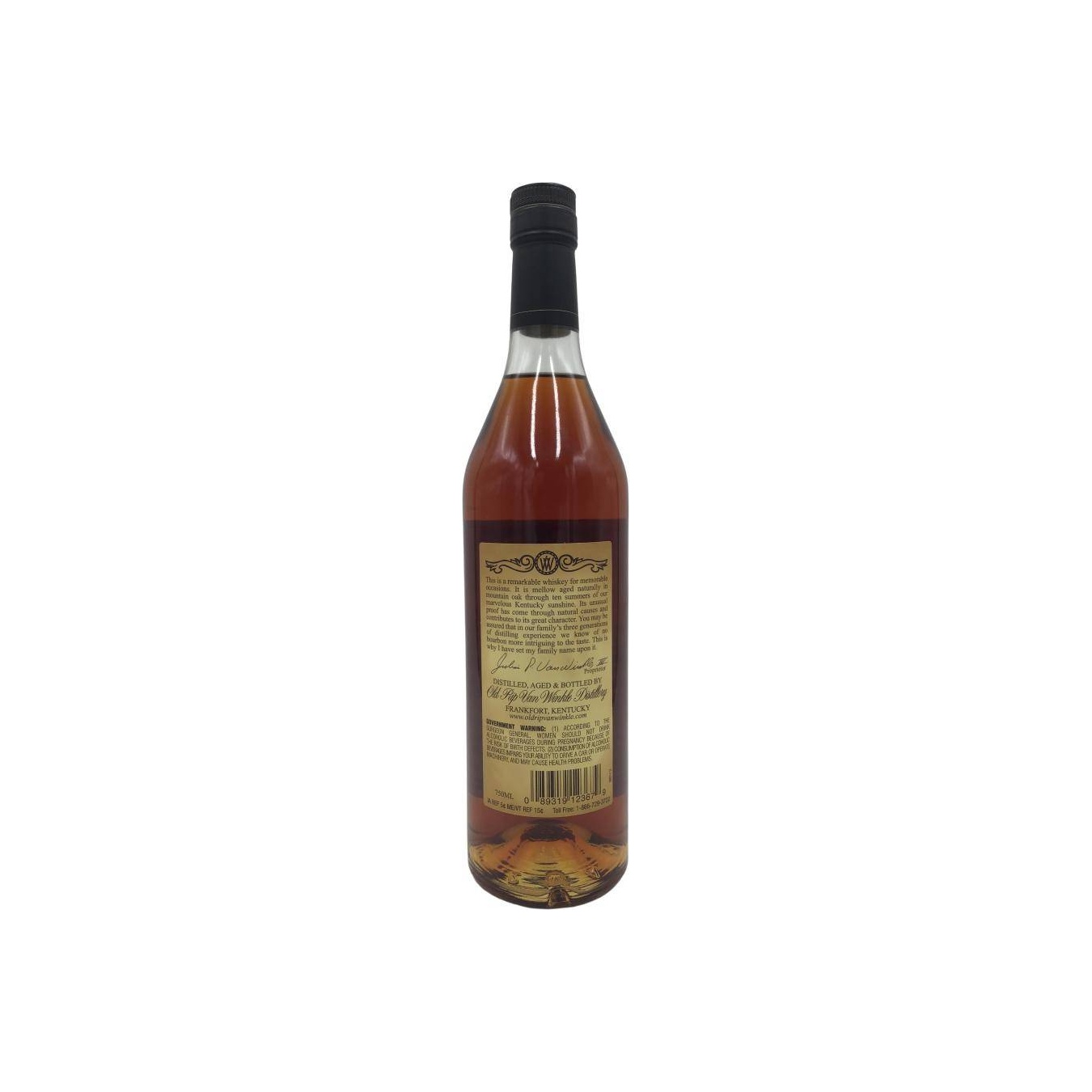 Pappy Van Winkle's 10 Years Bourbon Whisky 2