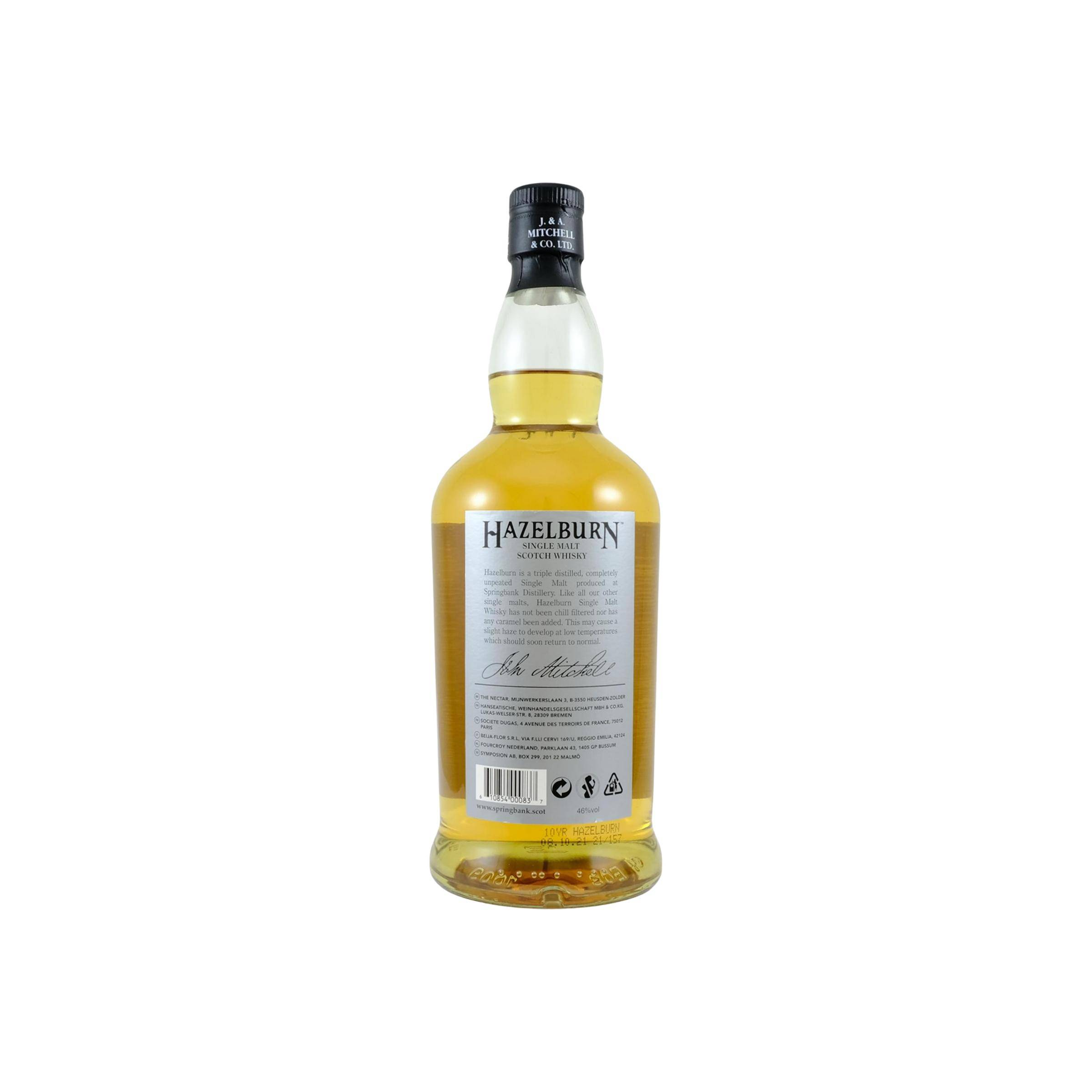 Hazelburn 10 Years Single Malt Whisky 2