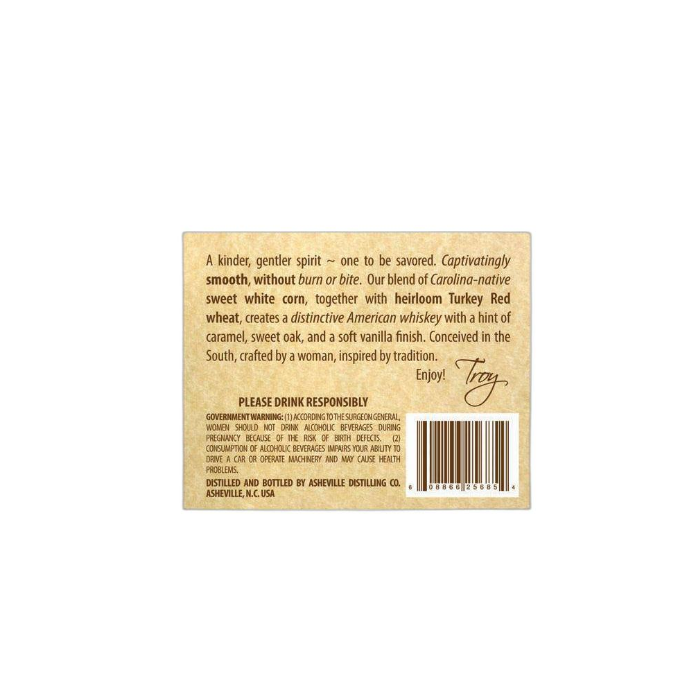 Asheville Distilling Co. Blonde Whiskey 2