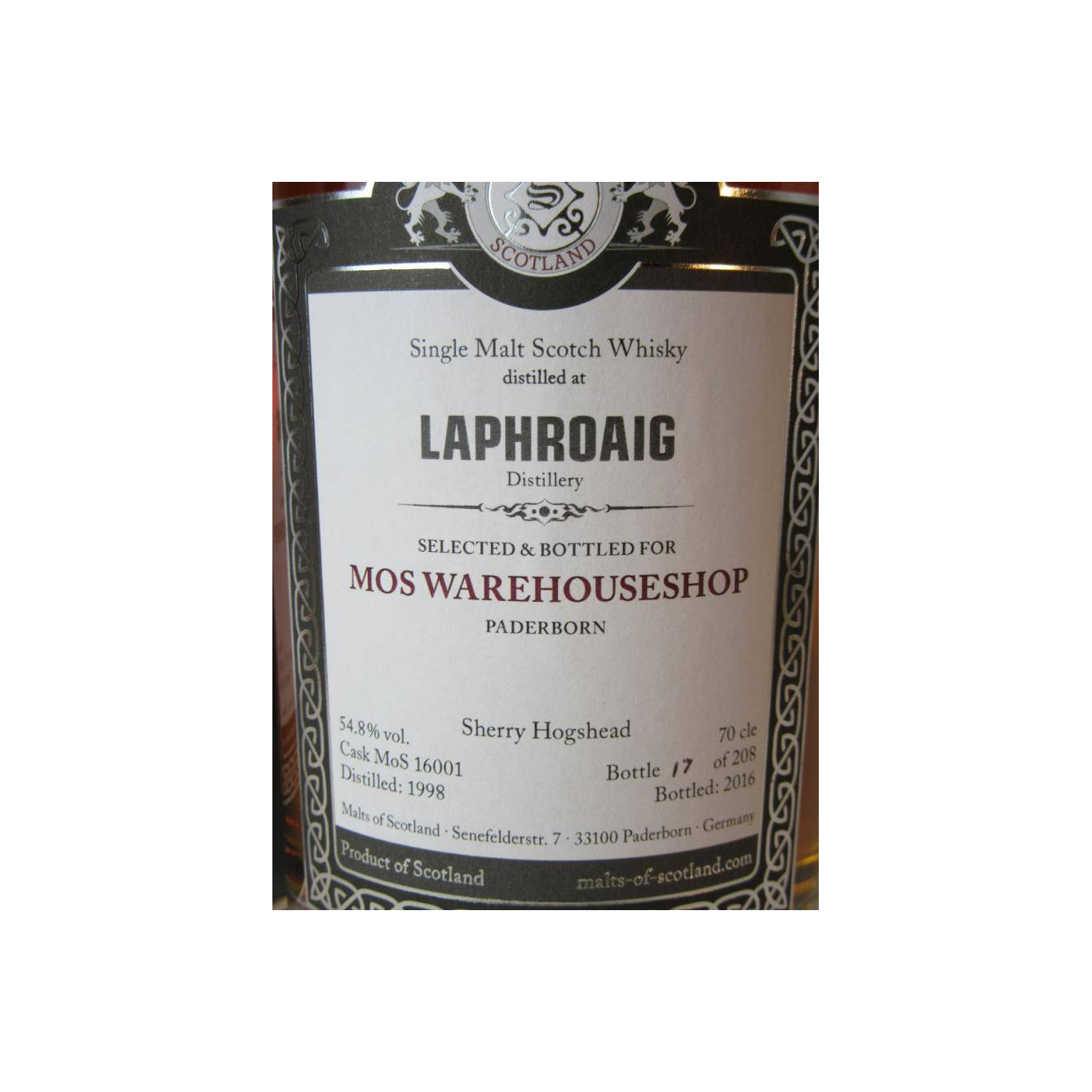 Laphroaig 1998 18 Years Single Malt Whisky 3