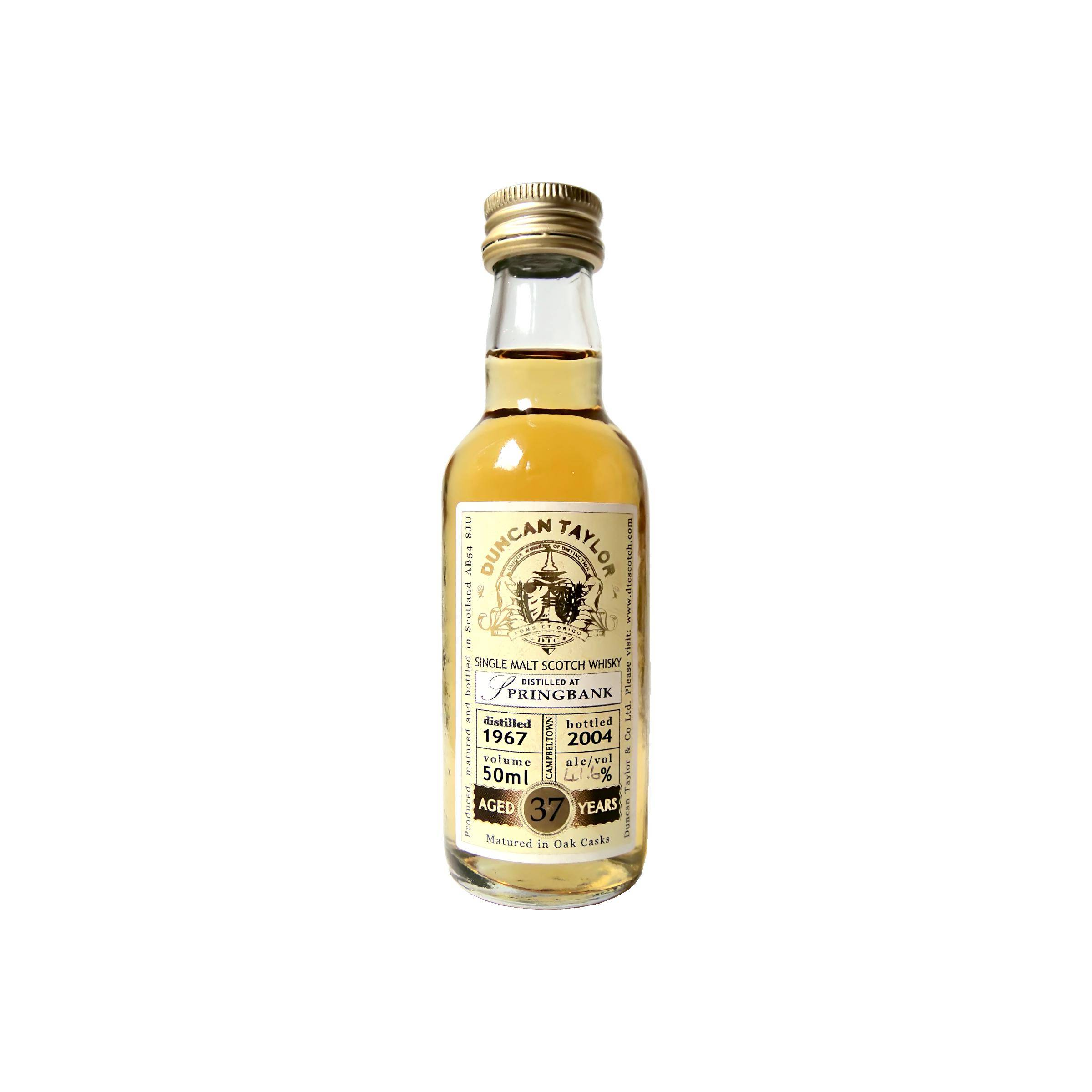 Springbank Miniature 1967 37 Years Single Malt Whisky 3