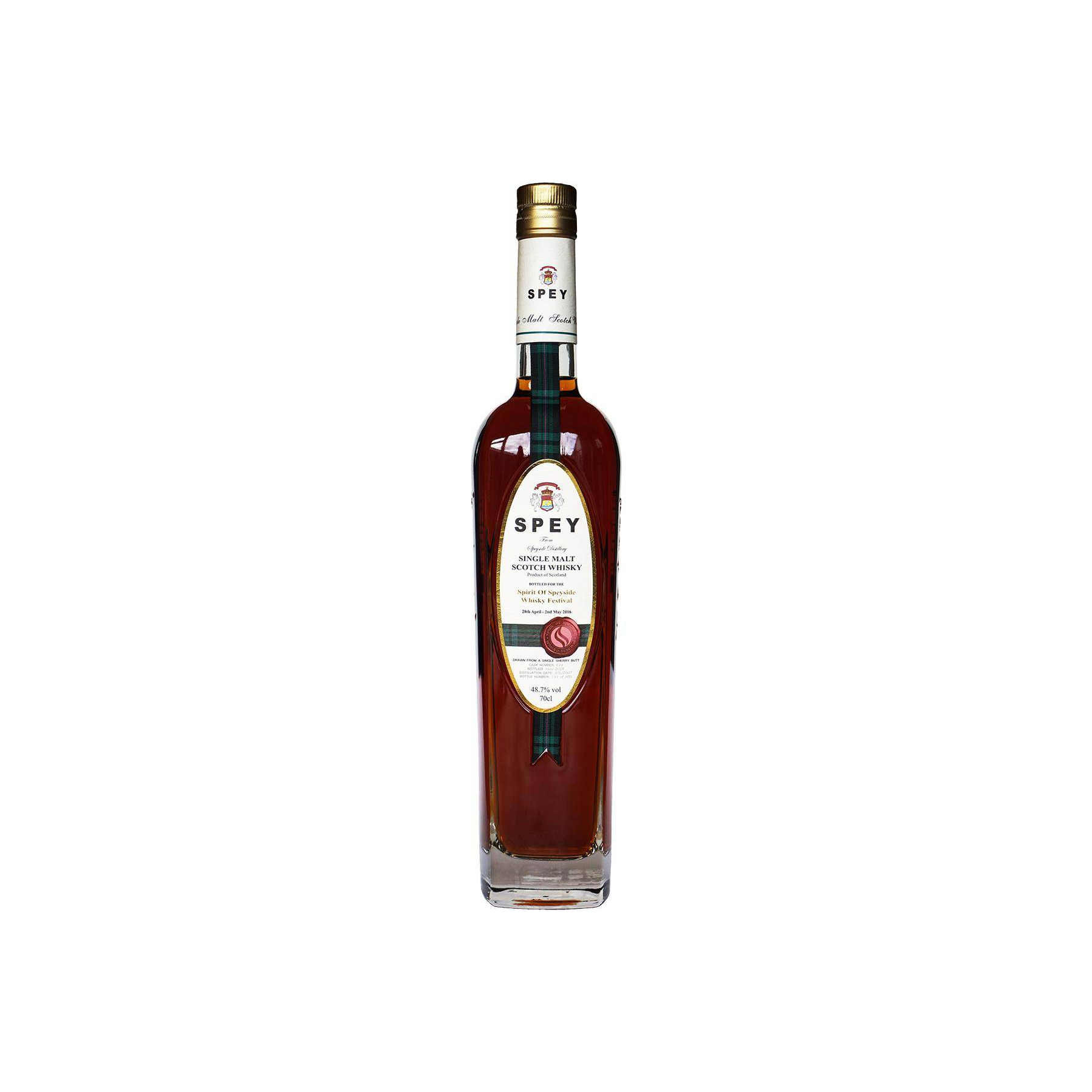 The Speyside Limited Edition 2007 8 Years Single Malt Whisky