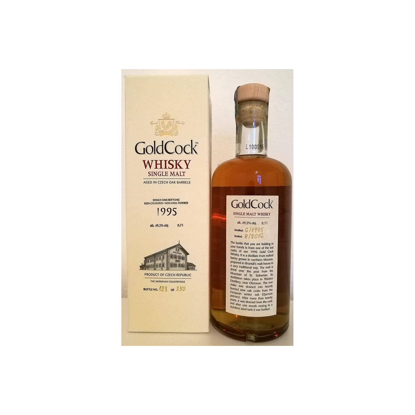 Gold Cock Individual Cask Bottling 1995 21 Years Single Malt Whisky 2