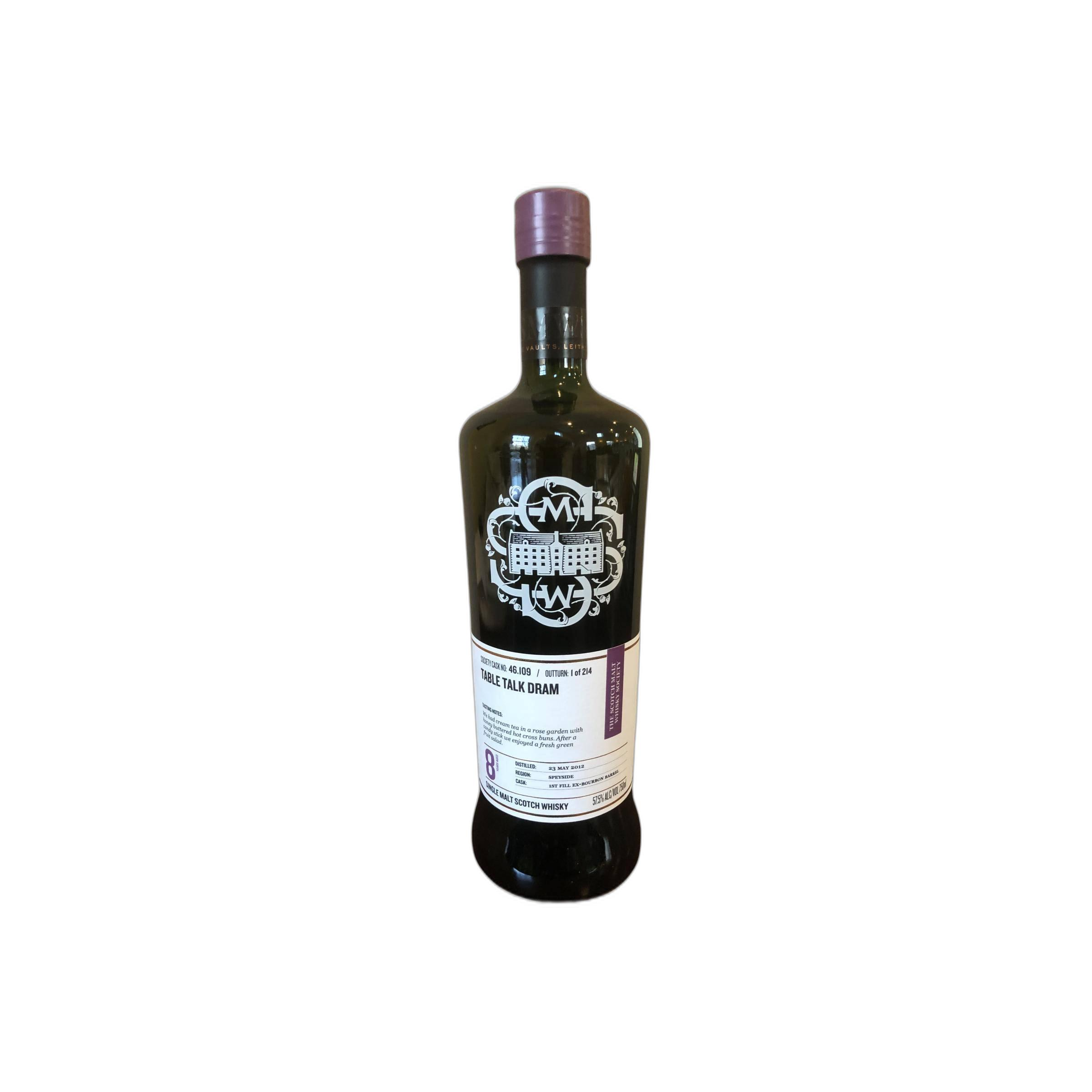 The Scotch Malt Whisky Society 2012 8 Years Single Malt Whisky