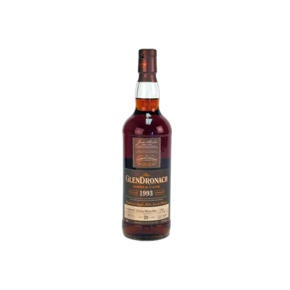GlenDronach Single Cask 1993 20 Years Single Malt Whisky