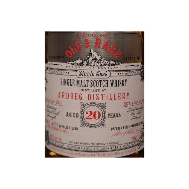 Ardbeg 2001 20 Years Single Malt Whisky