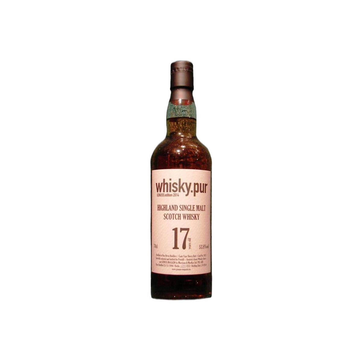 Ben Nevis 1996 17 Years Single Malt Whisky