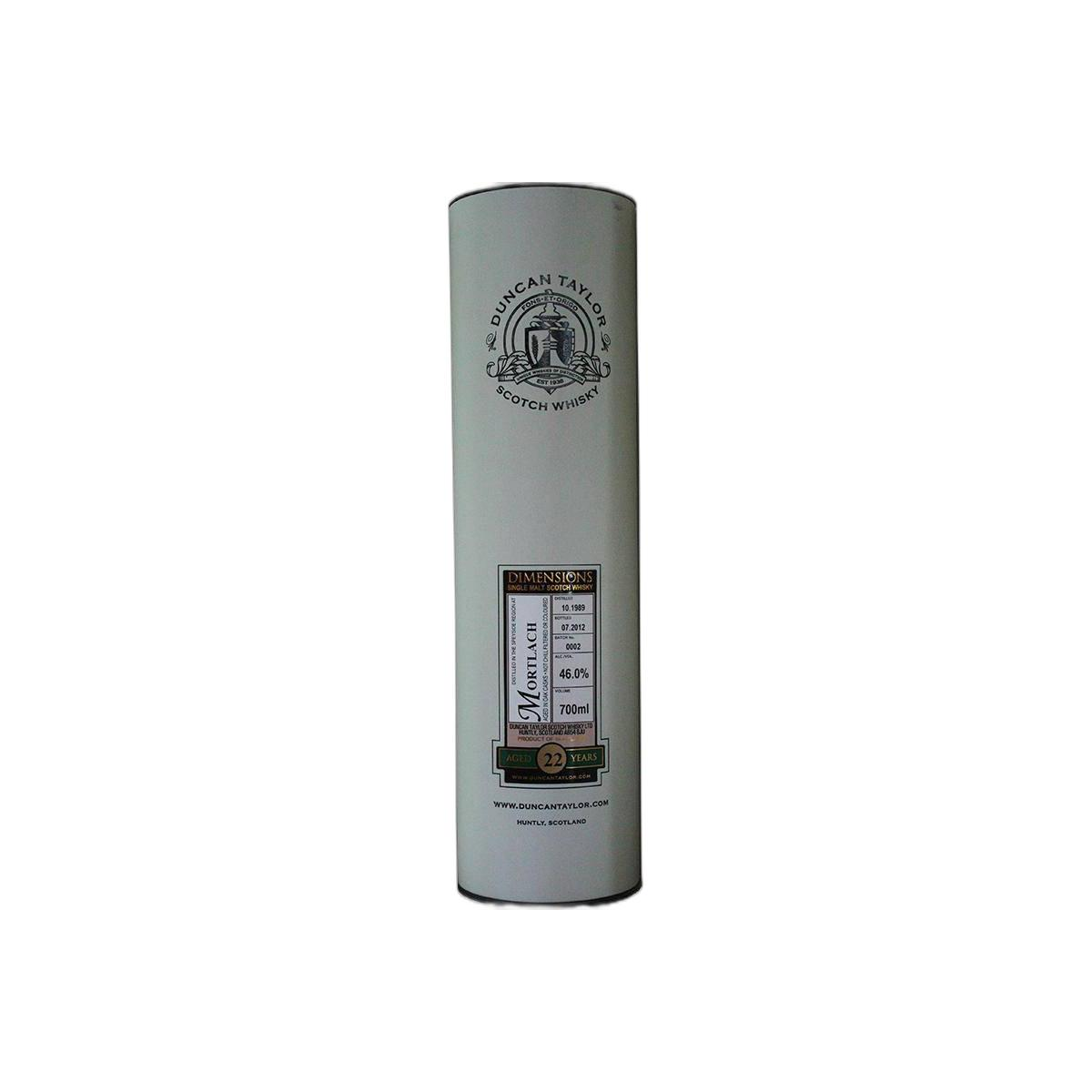 Mortlach Dimensions 1989 22 Years Single Malt Whisky 2