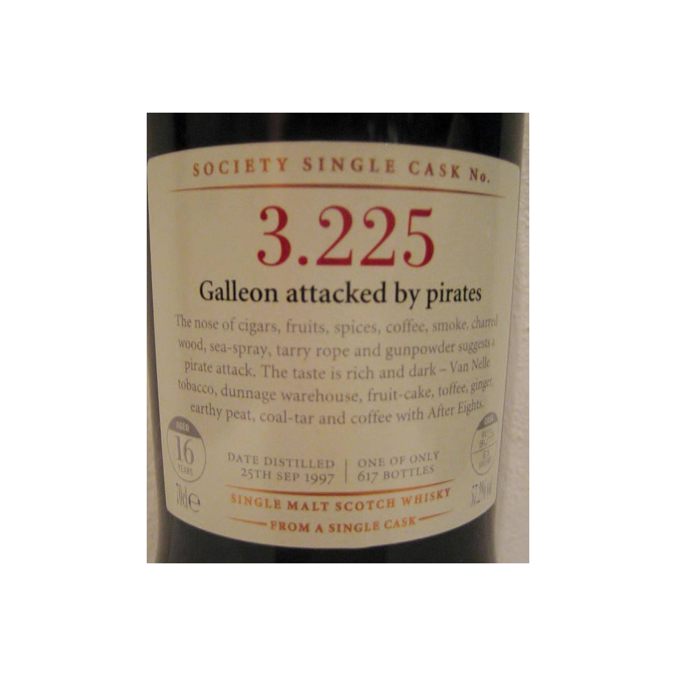 The Scotch Malt Whisky Society 1997 16 Years Single Malt Whisky 2