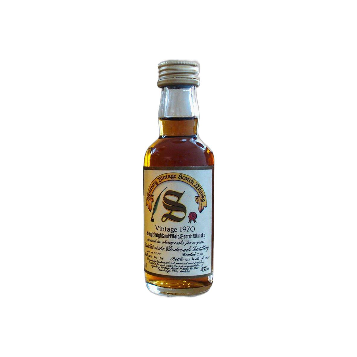 GlenDronach 1970 20 Years Single Malt Whisky 2