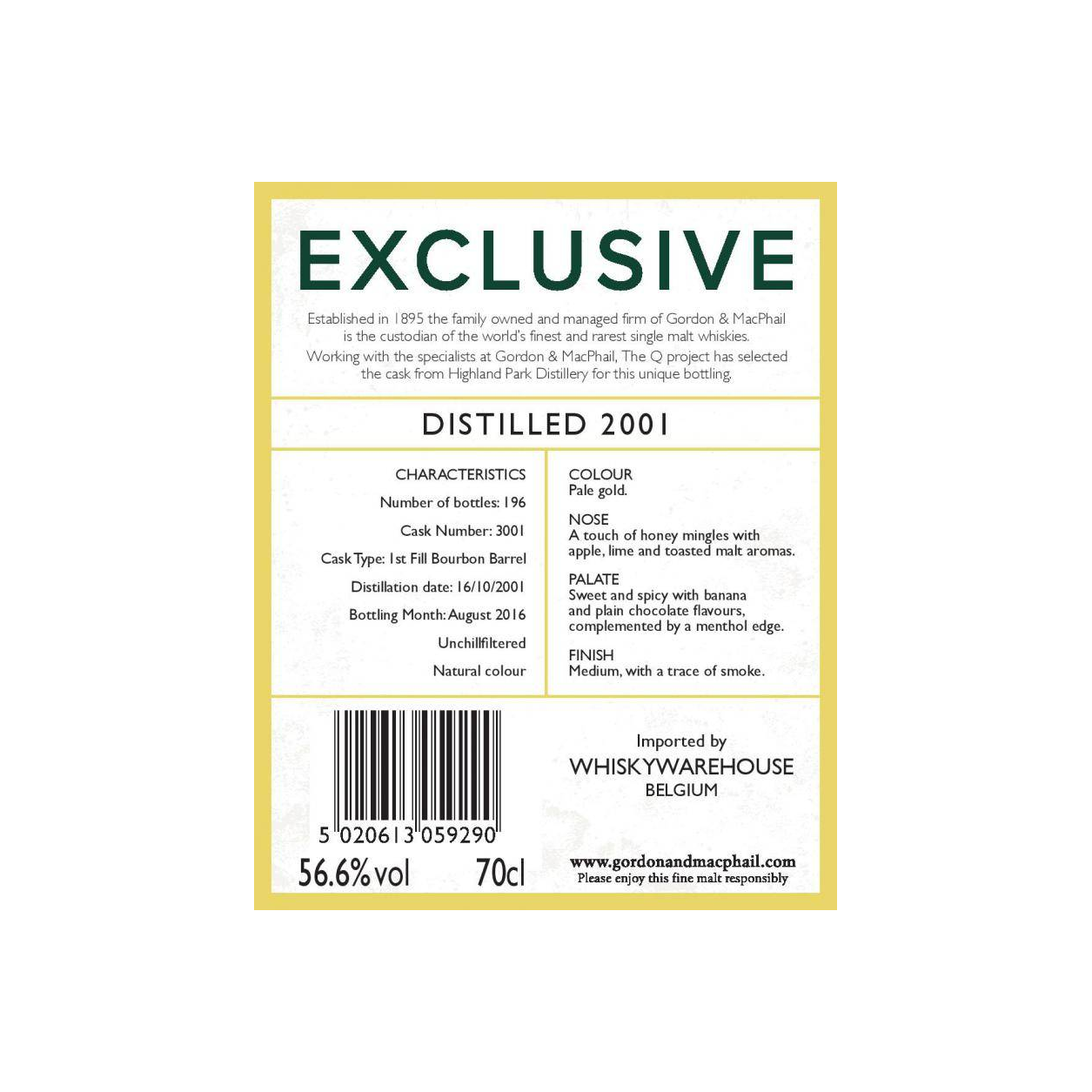Highland Park 2001 15 Years Single Malt Whisky 3