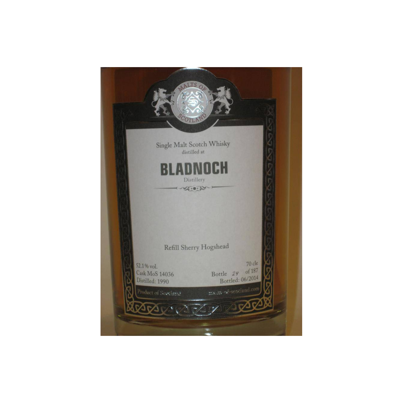 Bladnoch 1990 24 Years Single Malt Whisky 2