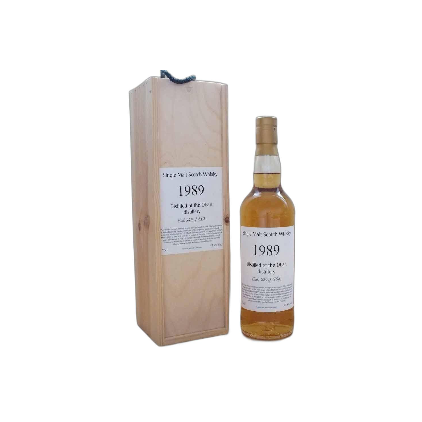 Oban Private Cask 1989 24 Years Single Malt Whisky 2