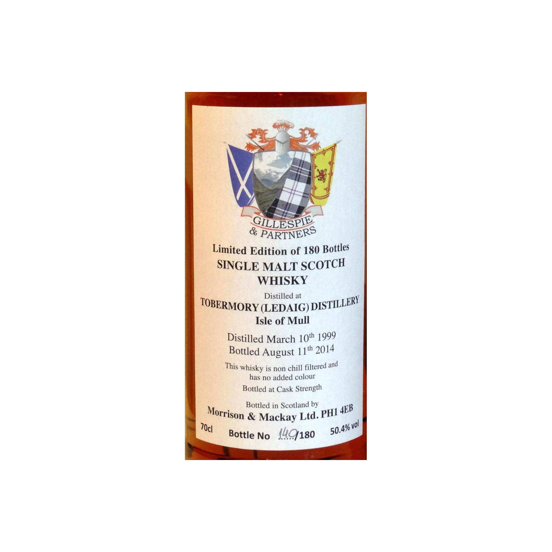 Tobermory 1999 15 Years Single Malt Whisky 2