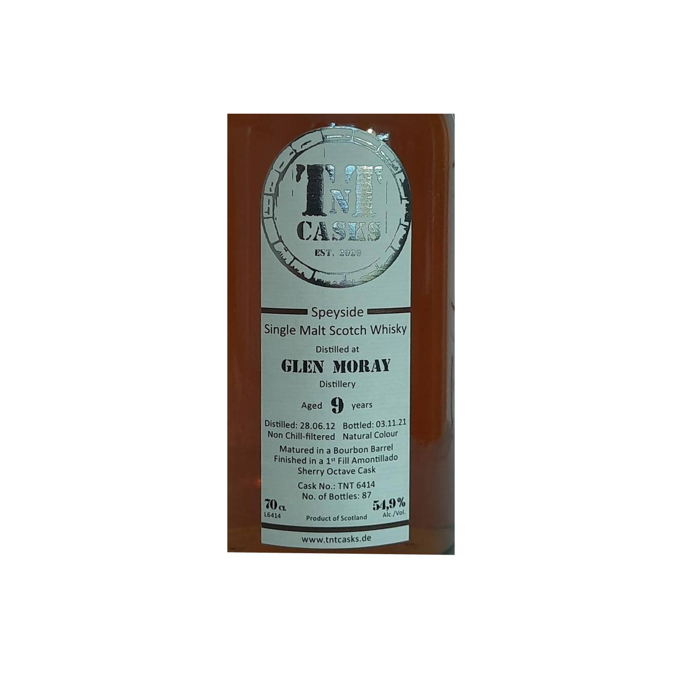 Glen Moray 2012 9 Years Single Malt Whisky 2