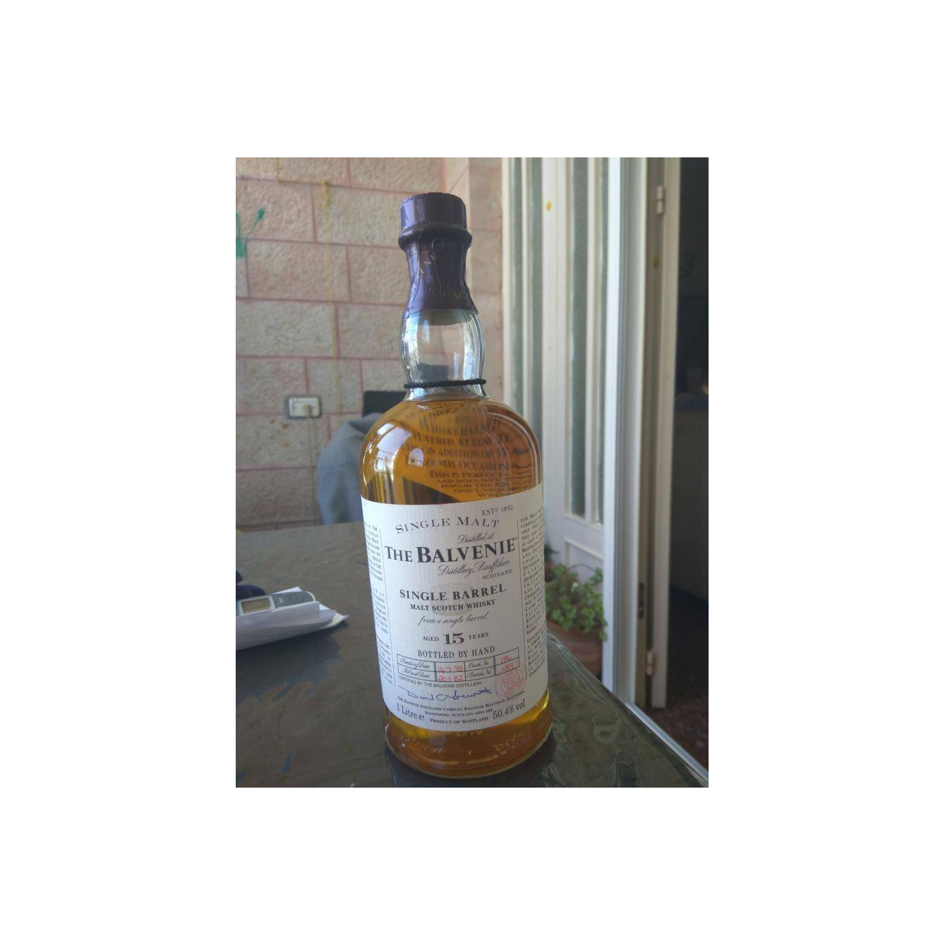The Balvenie Single Cask 1982 15 Years Single Malt Whisky