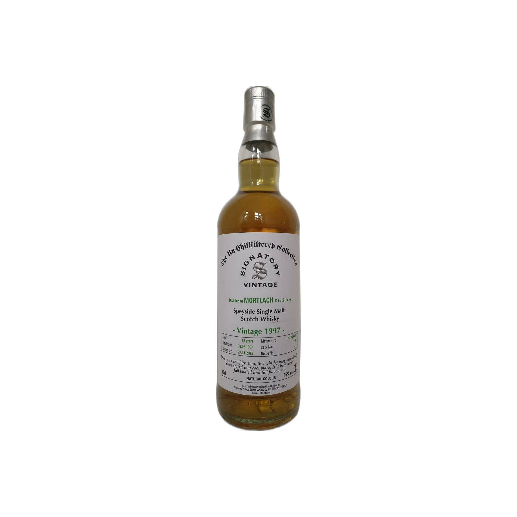 Mortlach The Un-Chillfiltered Collection 1997 18 Years Single Malt Whisky
