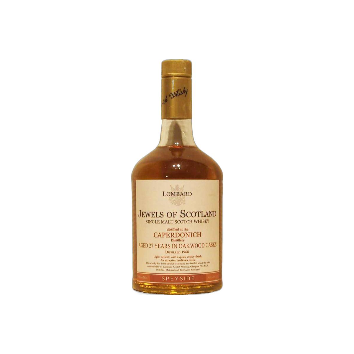 Caperdonich 1968 27 Years Single Malt Whisky