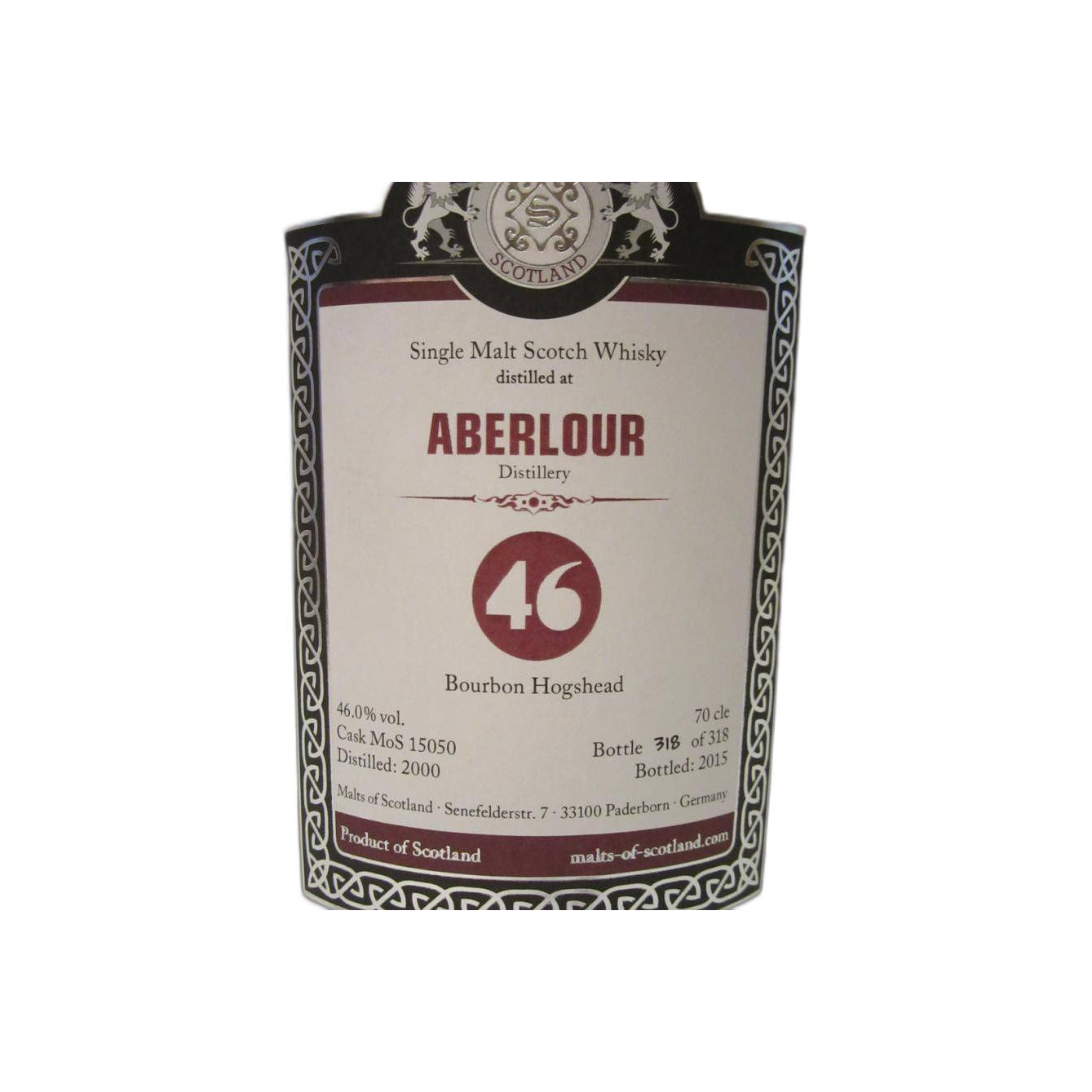 Aberlour 2000 15 Years Single Malt Whisky 2
