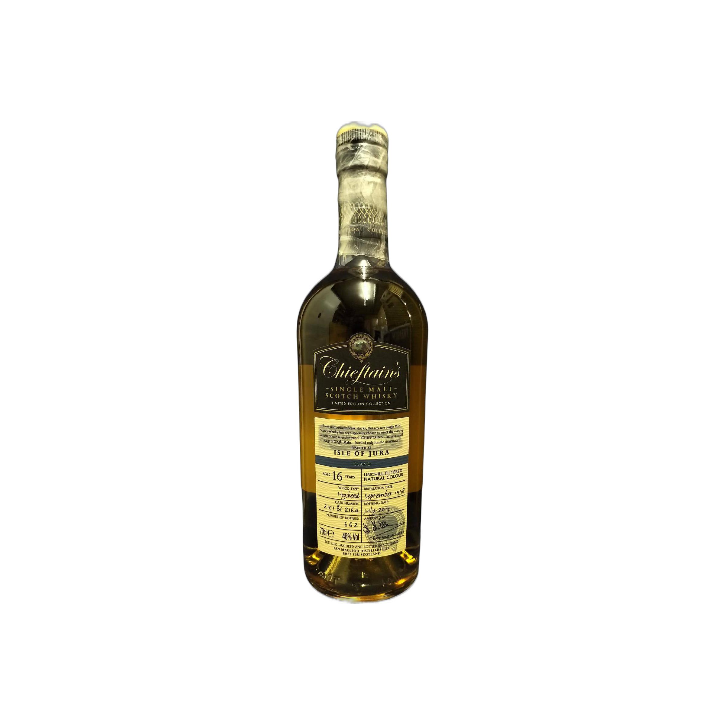 Jura 1998 16 Years Single Malt Whisky