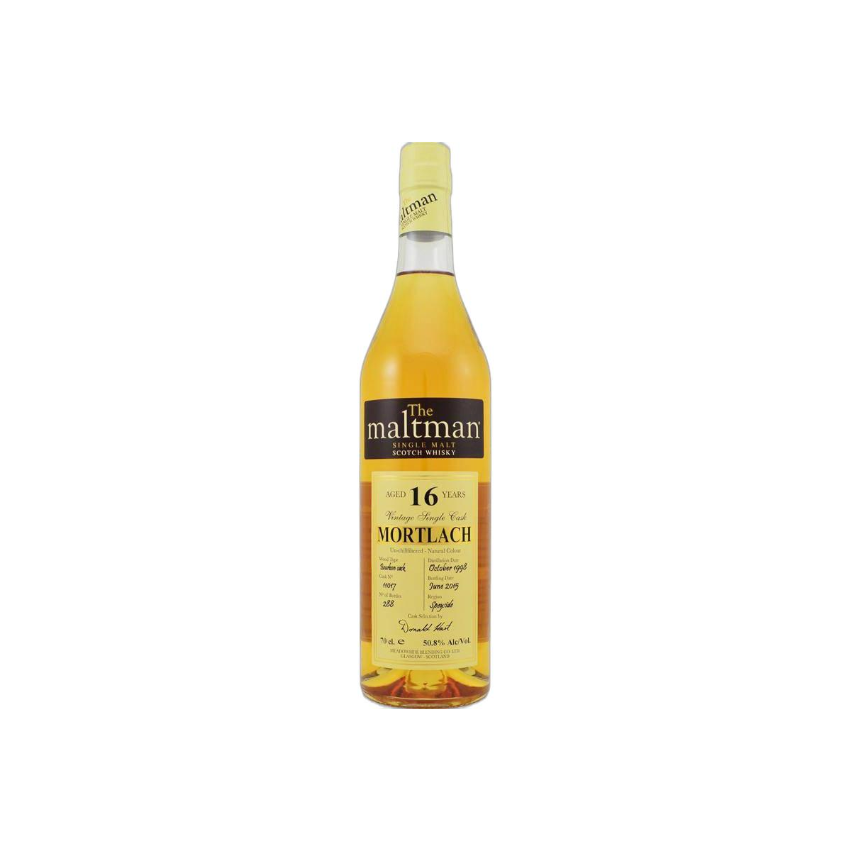 Mortlach 1998 16 Years Single Malt Whisky