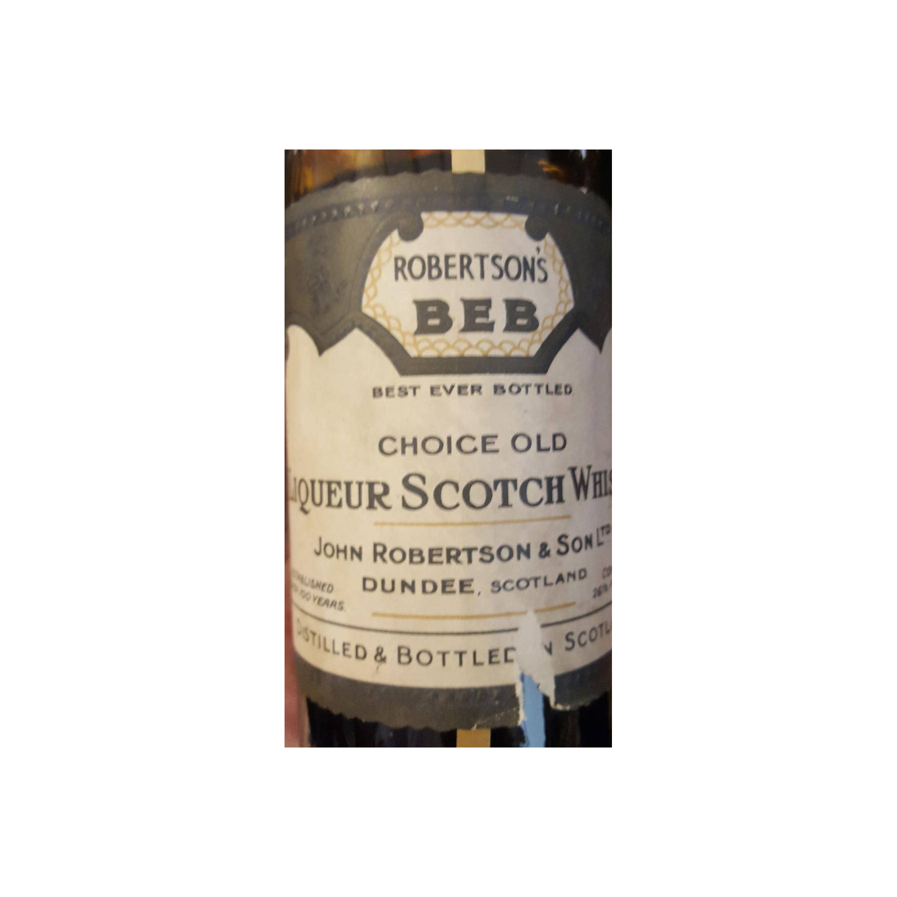 Robertson's BEB - Best Ever Bottled