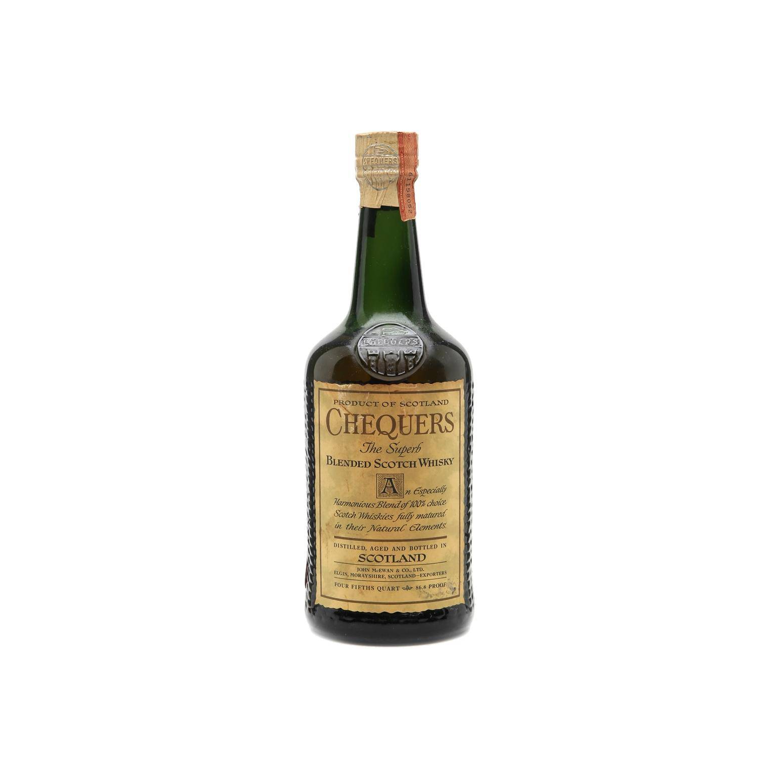 Chequers The Superb Blended Scotch Whisky