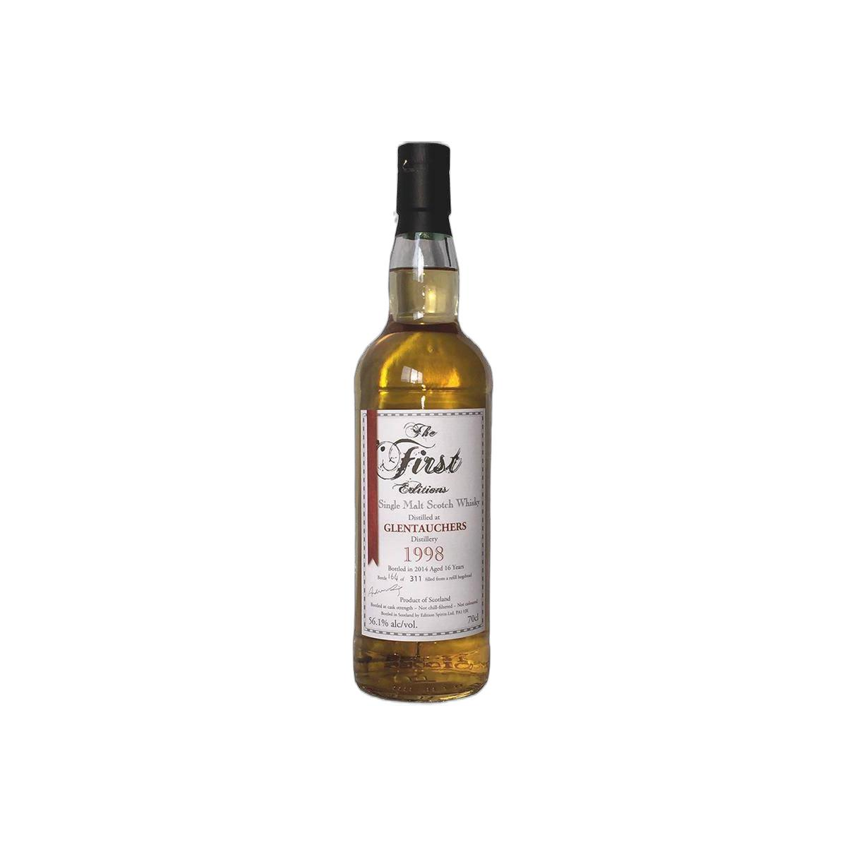 Glentauchers The First Editions 1998 16 Years Single Malt Whisky 2