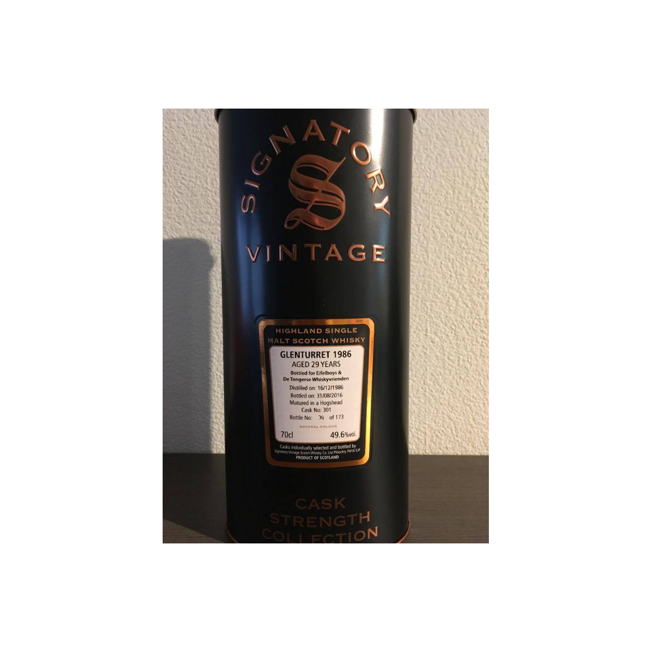 The Glenturret Cask Strength Collection 1986 29 Years Single Malt Whisky 3