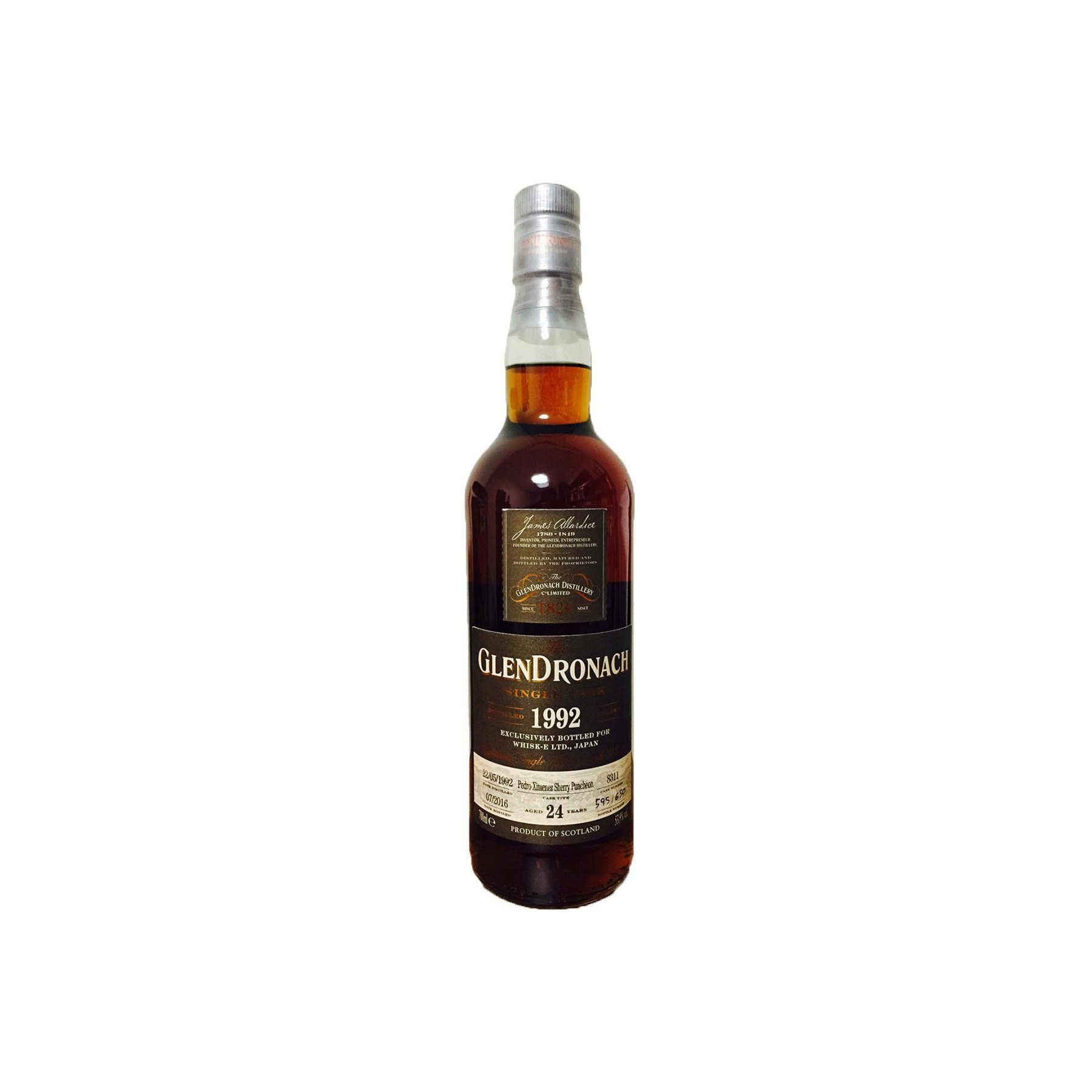 GlenDronach Single Cask 1992 24 Years Single Malt Whisky