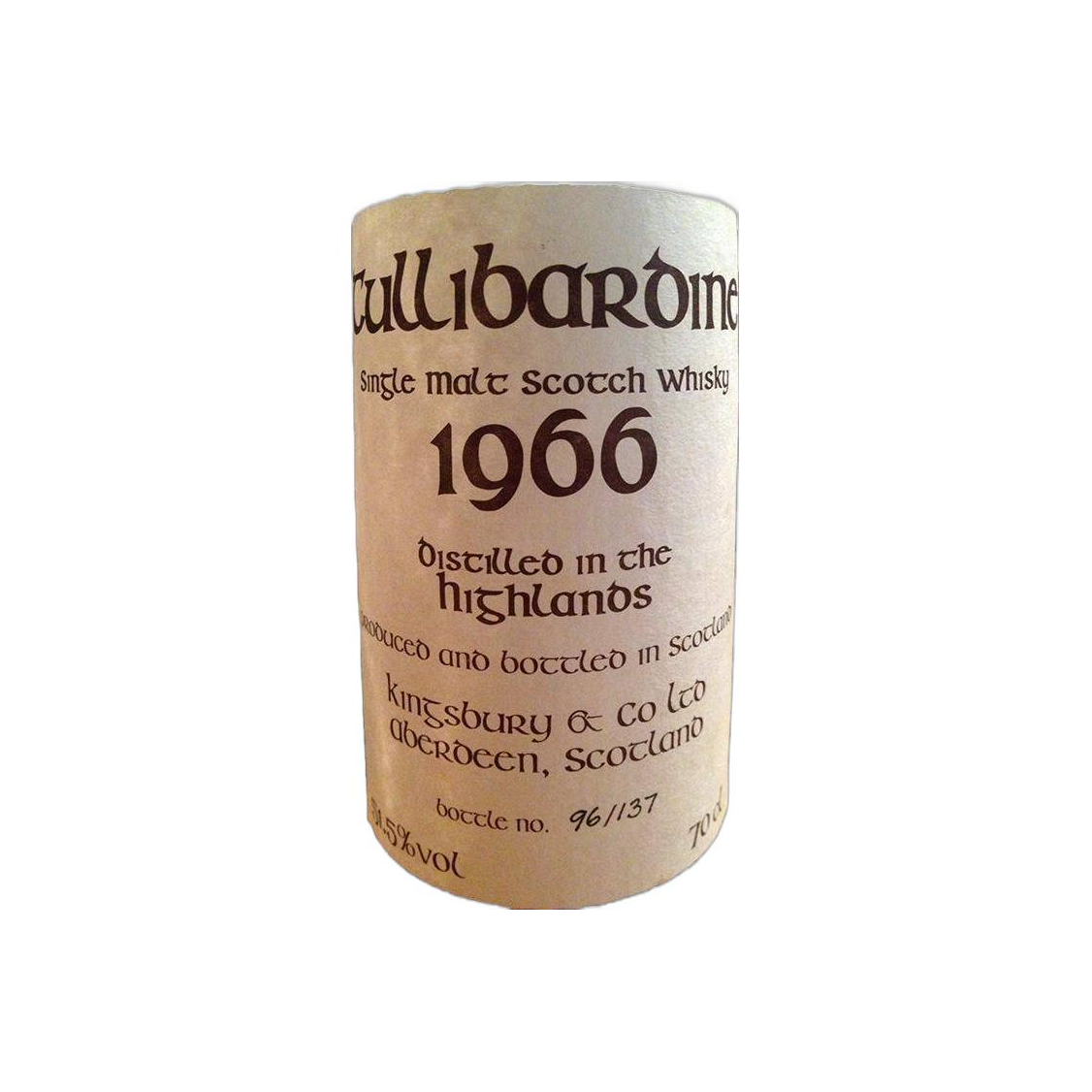 Tullibardine 1966 36 Years Single Malt Whisky