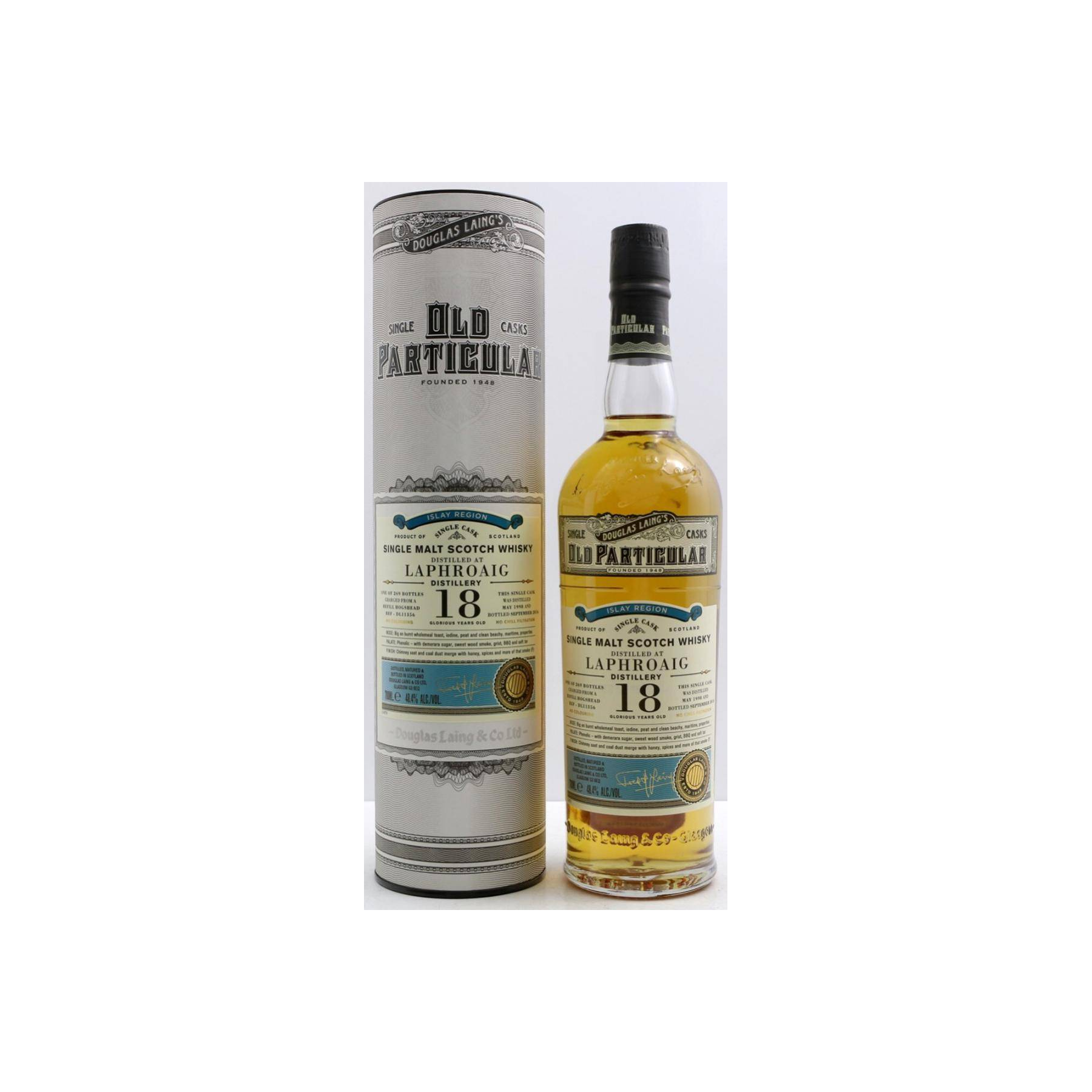 Laphroaig Old Particular 1998 18 Years Single Malt Whisky 3