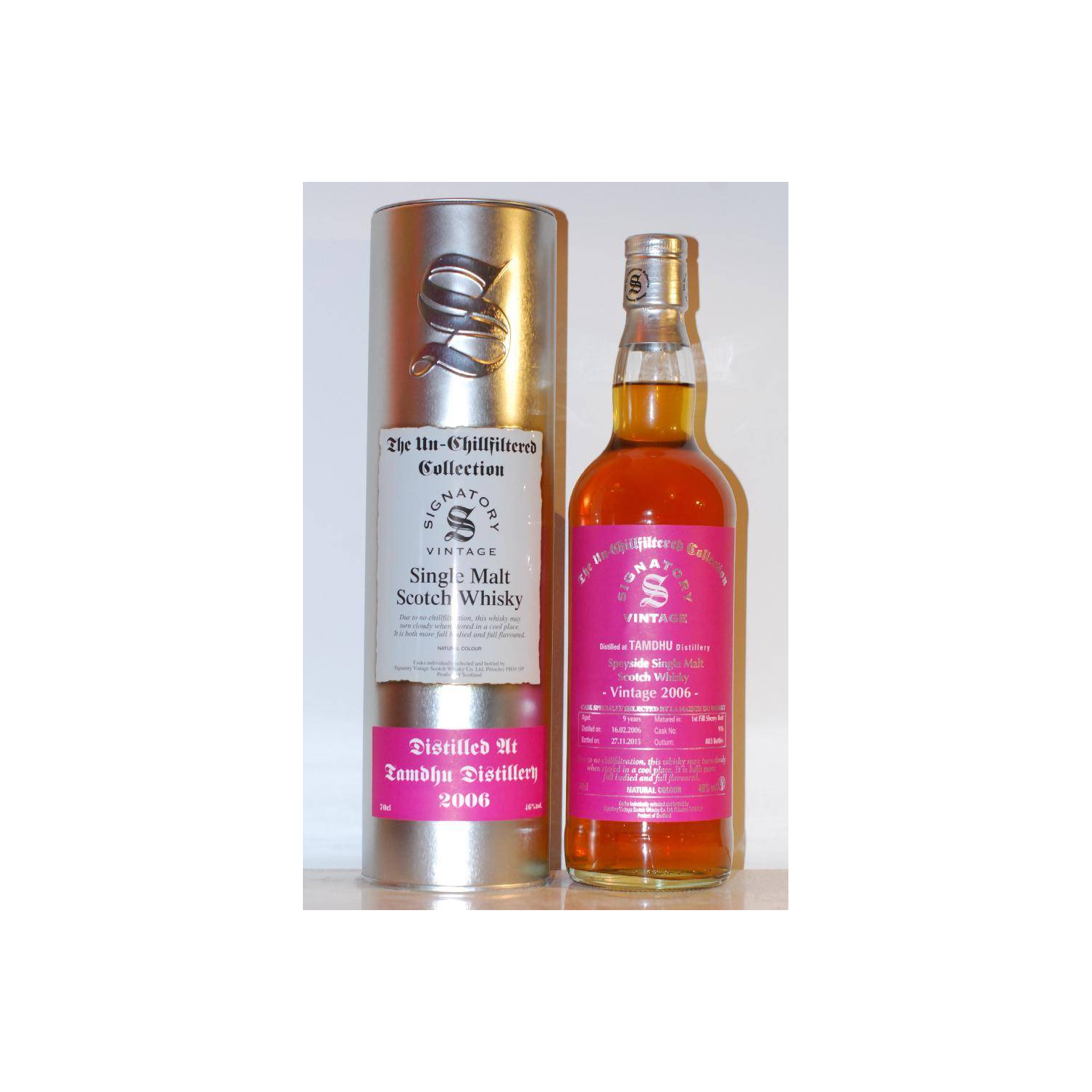 Tamdhu The Un-Chillfiltered Collection 2006 9 Years Single Malt Whisky 2