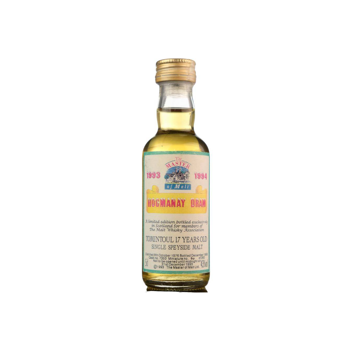 Tomintoul 1976 17 Years Single Malt Whisky 2