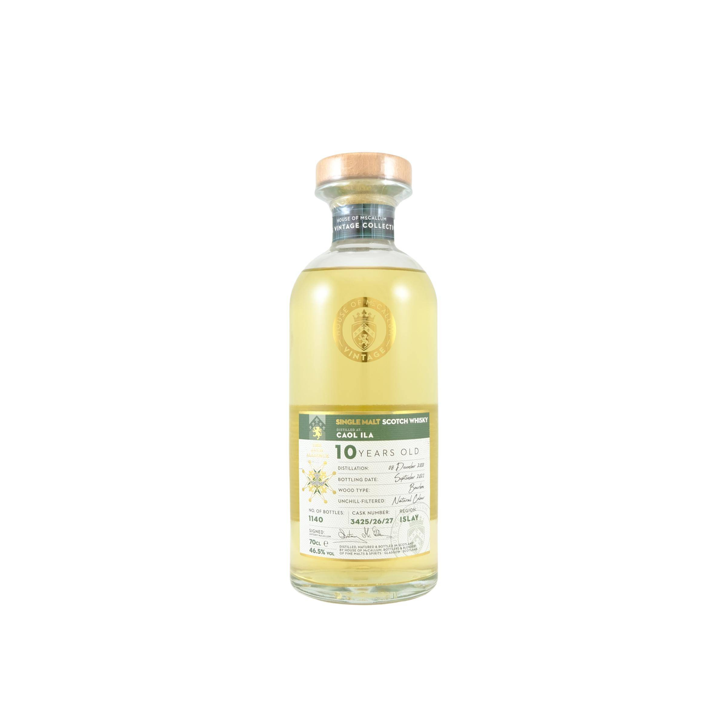 Caol Ila 2010 10 Years Single Malt Whisky