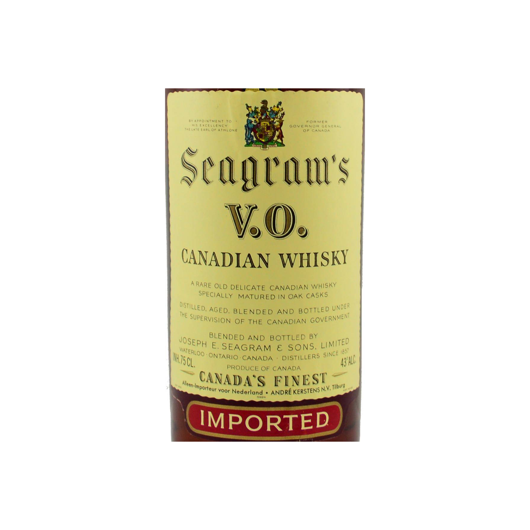 Seagram's V.O. Canadian Whisky 2