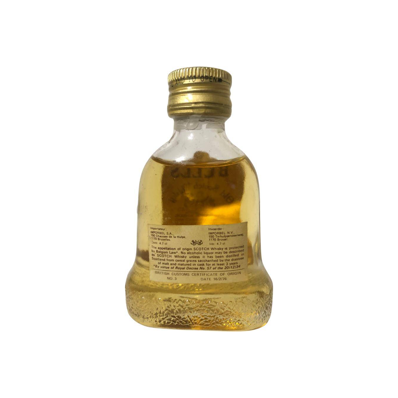 Bell's Old Scotch Whisky 3