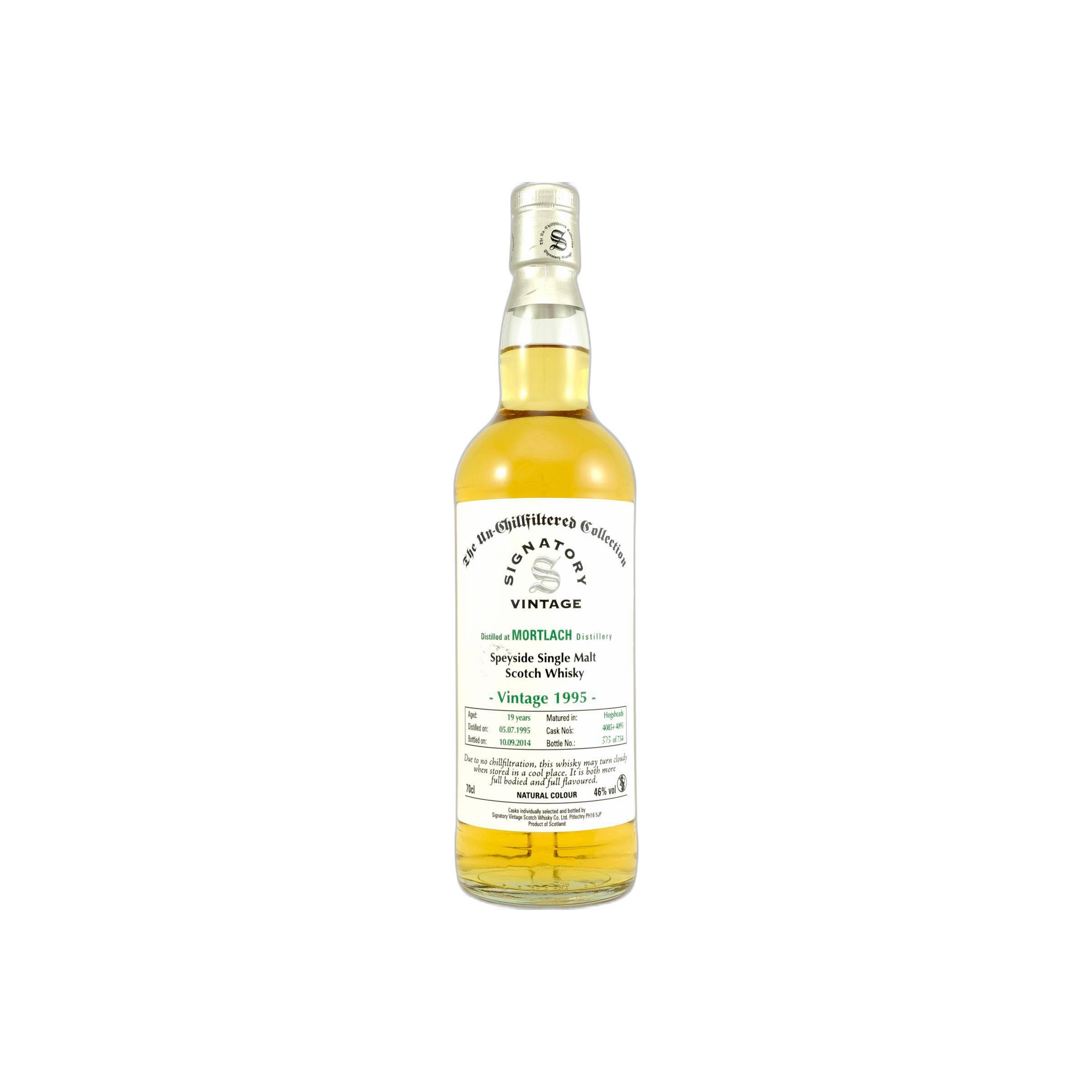 Mortlach The Un-Chillfiltered Collection 1995 19 Years Single Malt Whisky