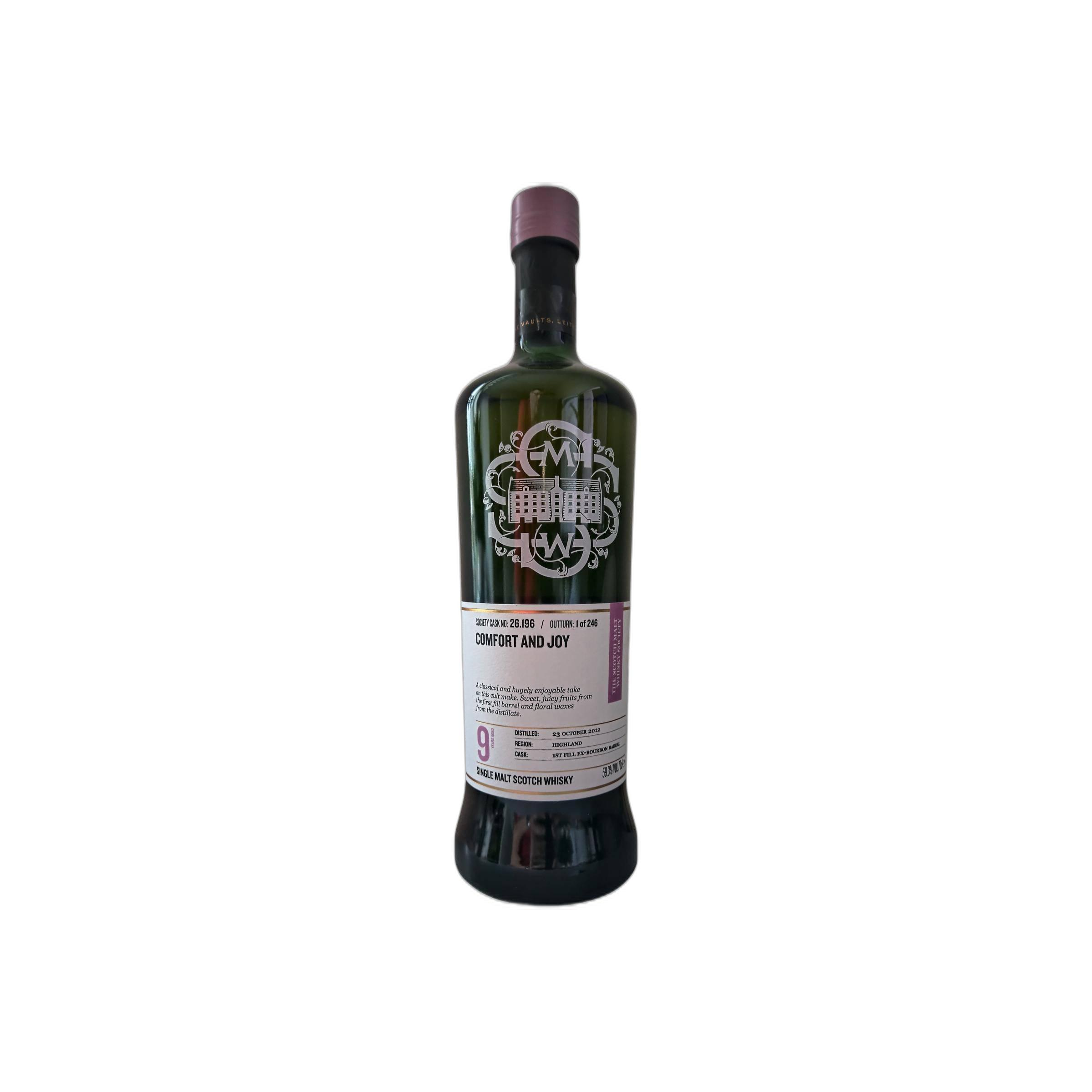 The Scotch Malt Whisky Society 2012 8 Years Single Malt Whisky