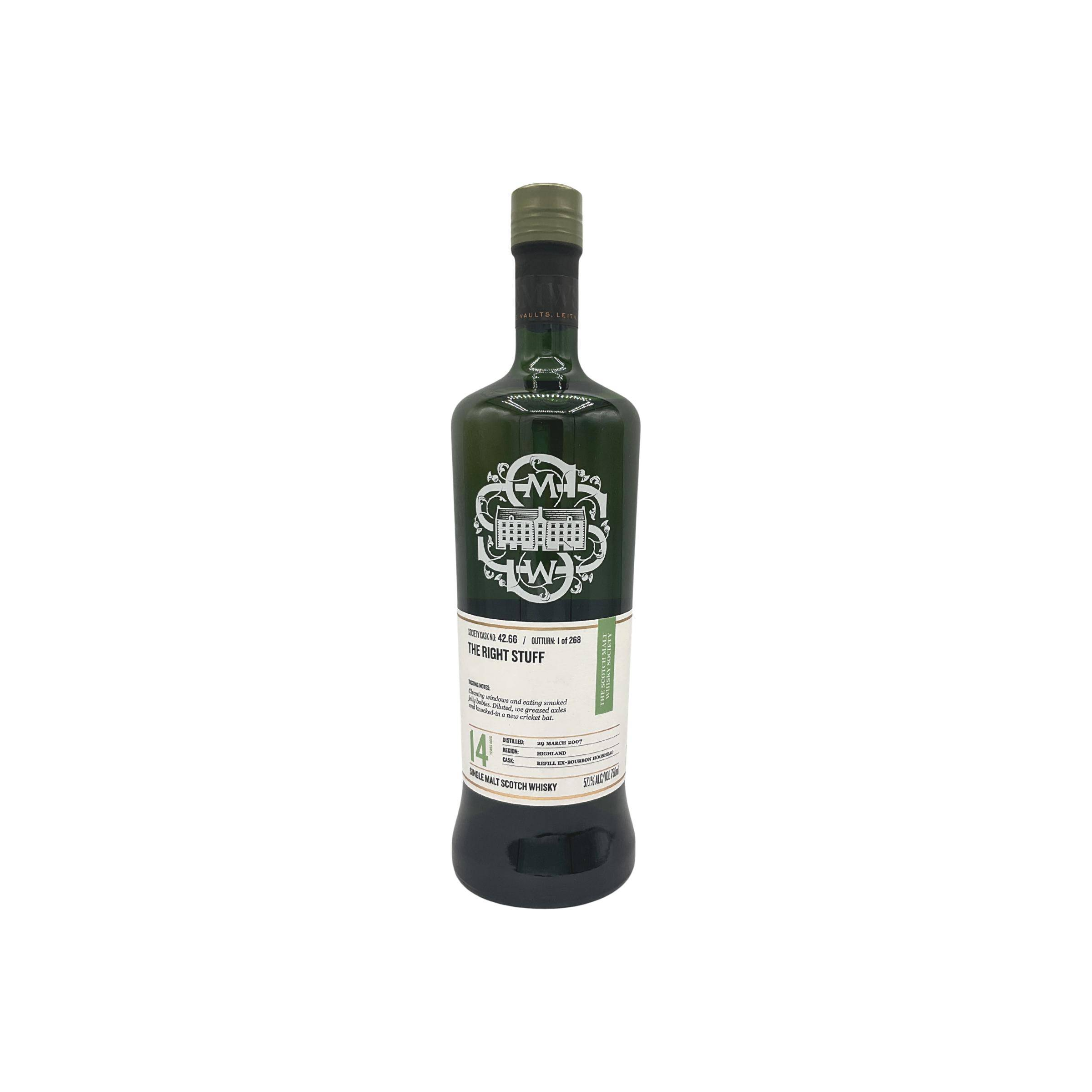 The Scotch Malt Whisky Society 2007 14 Years Single Malt Whisky