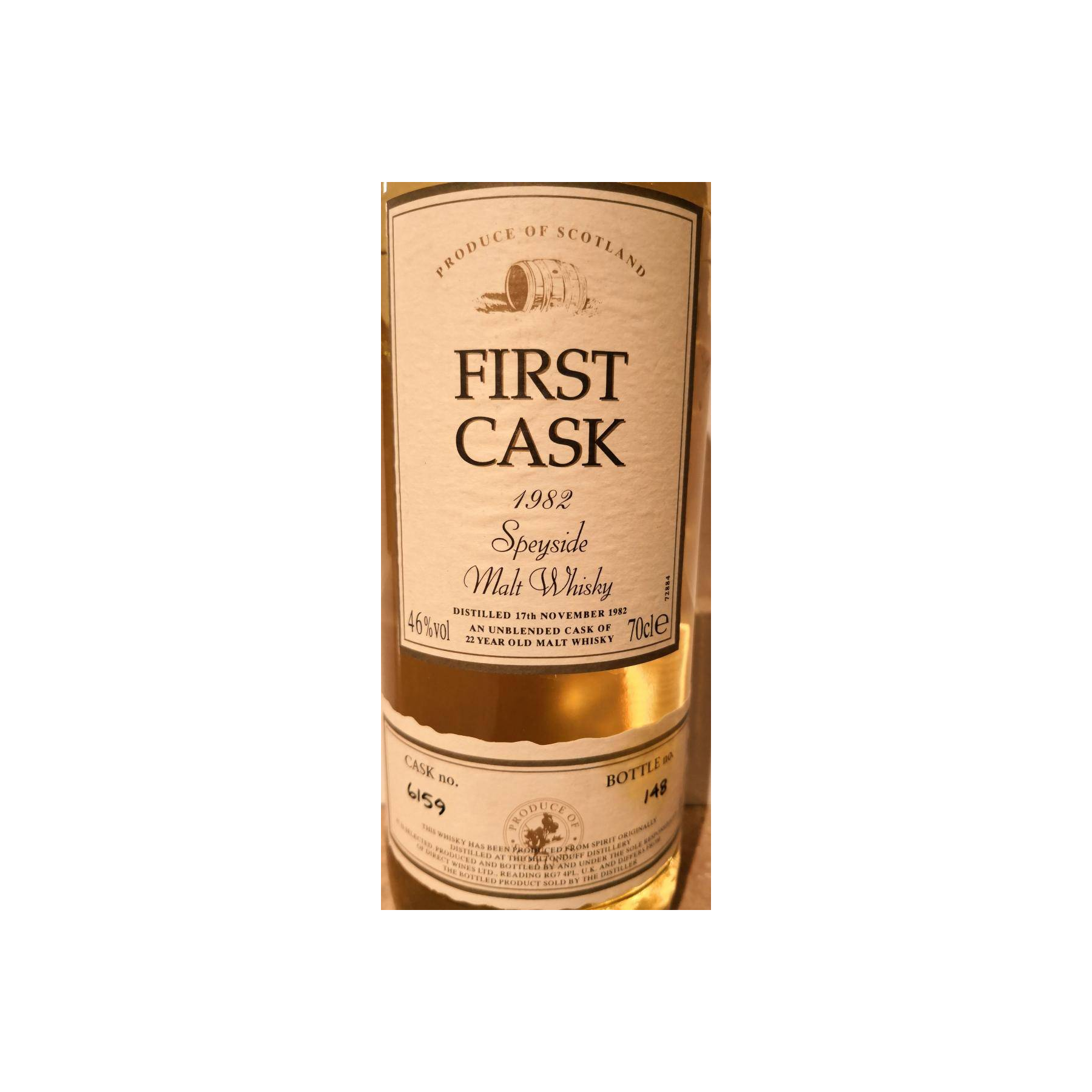 Miltonduff 1982 22 Years Single Malt Whisky 2