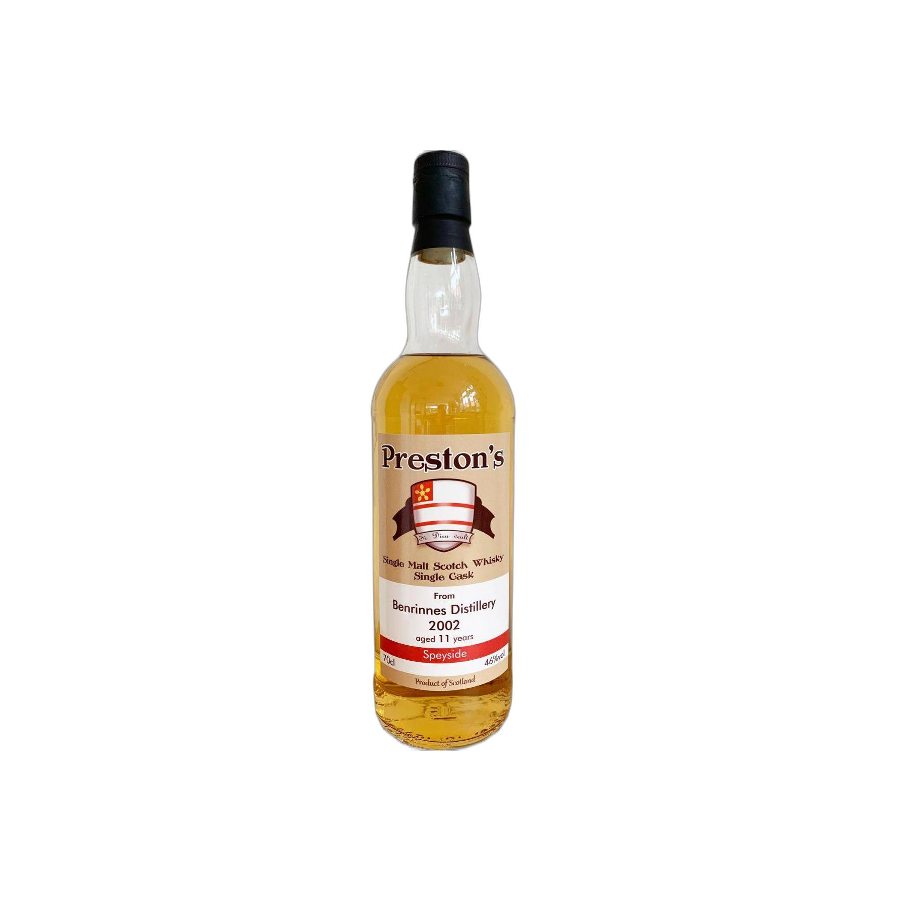 Benrinnes 2002 11 Years Single Malt Whisky
