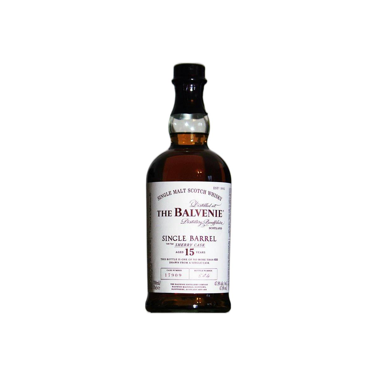 The Balvenie 15 Years Single Malt Whisky
